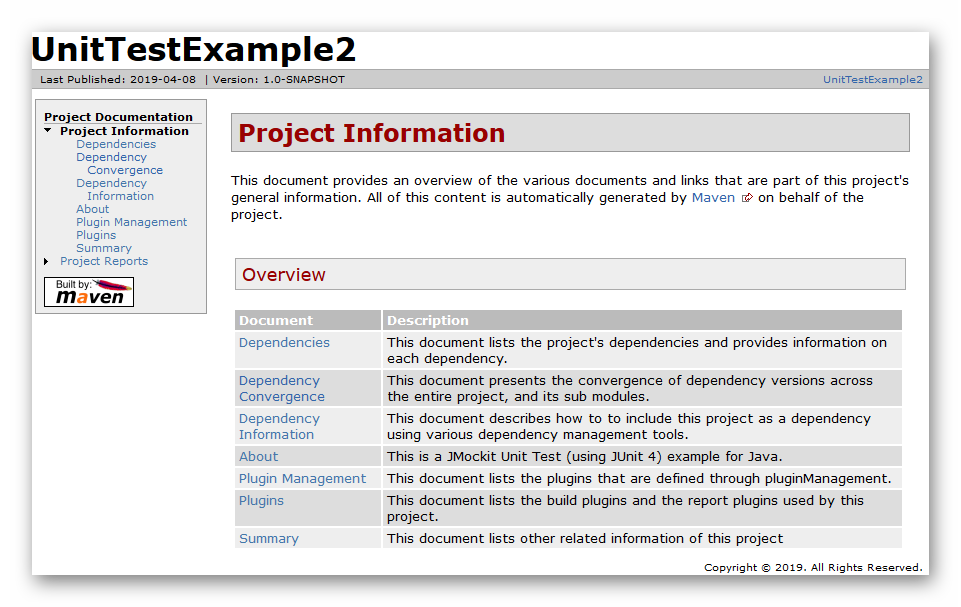 UnitTestExample2 site