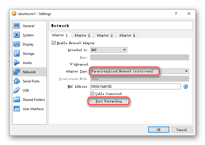 NAT PortForwarding